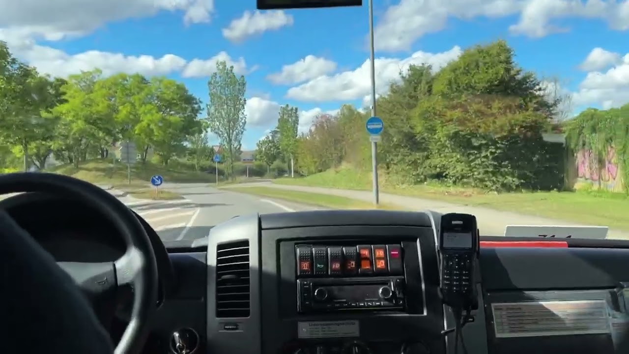Feuerwehr Schillingen - Einsatzfahrt zur Höhenrettung in Trier 08.09.2024