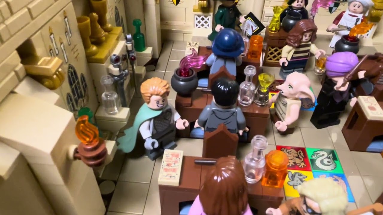 Harry Potter Hogwarts Mini-figs Potions Class Custom MOC