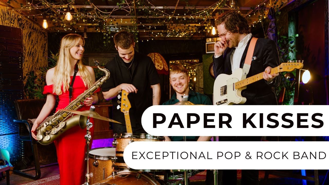 Paper Kisses - Exceptional 4-Piece Party Band - Entertainment Nation