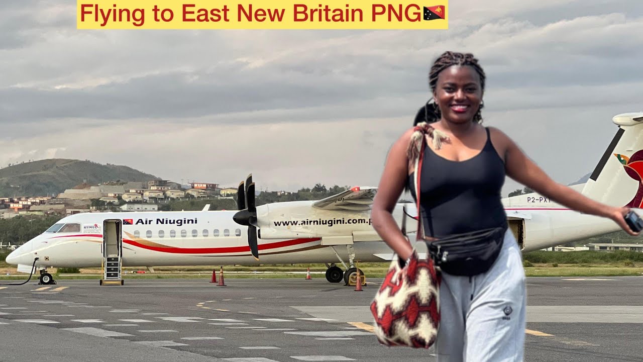 Flying to Rabaul, East New Britain Papua New Guinea 🇵🇬