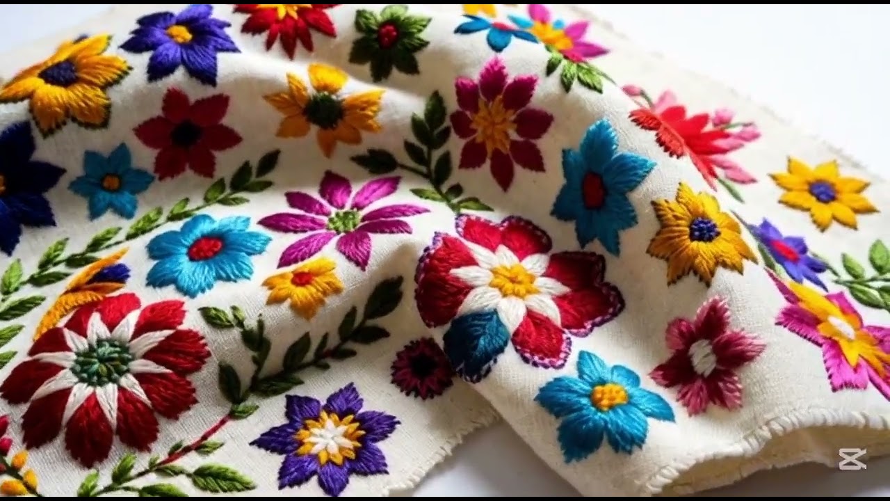 Handmade Art & Embroidery#shorts#embroidery#handicraft#artshorts#satisfying#stitching#diy