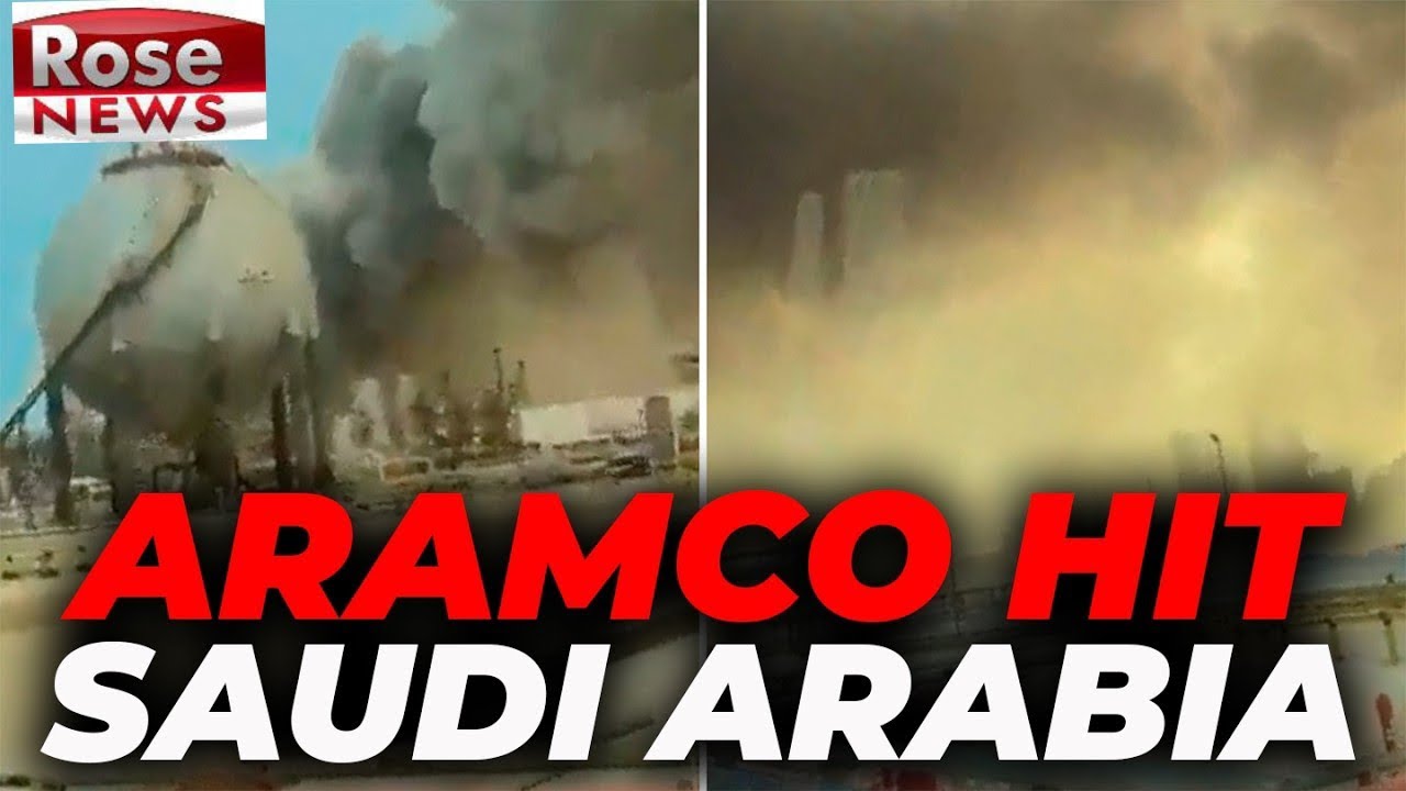 Iran’s Drones Strike Saudi Arabia’s Aramco Oil Refinery | Major Fire & Global Impact