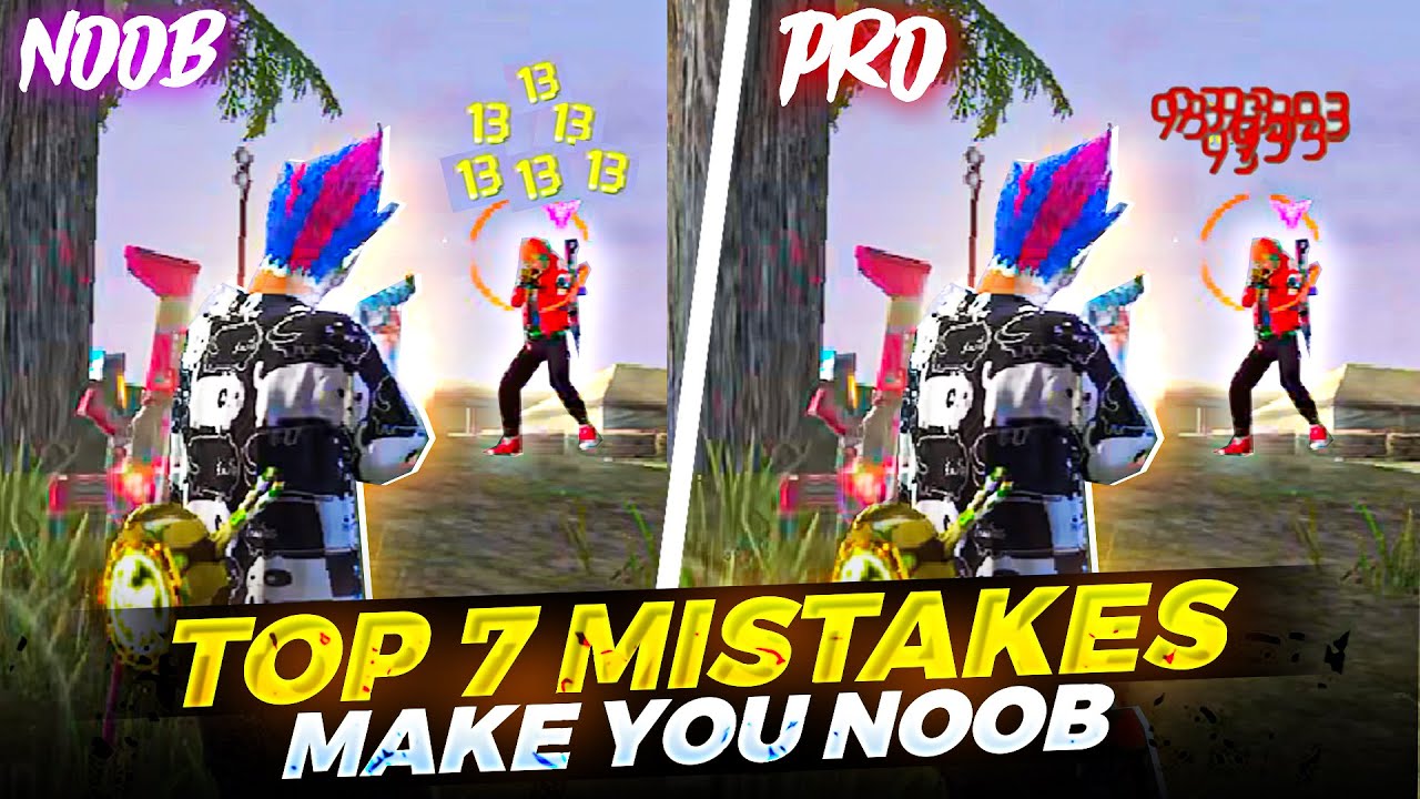 How to Become Pro in Free Fire 🔥| Only Avoid these Mistakes ⚠️