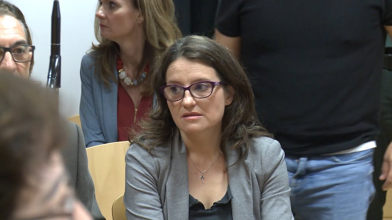 Mónica Oltra declara en el juicio por escrache