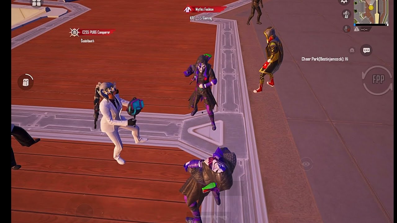 Pubg mobile Emoji Fight cheer park 🥵