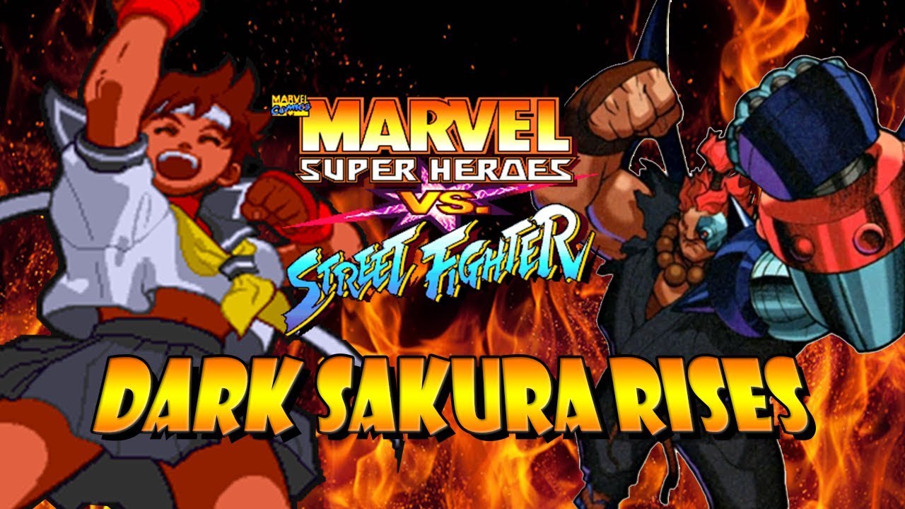 DARK SAKURA RISES - Sakura Legacy: Marvel Super Heroes Vs. Street Fighter (Arcade)