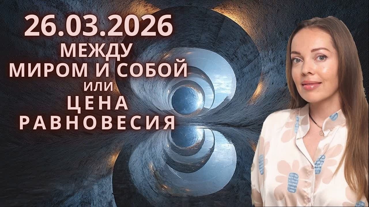 26.03.2026 цена равновесия или между миром и собой
