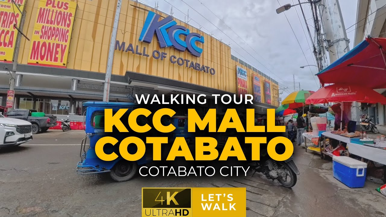 KCC Mall Cotabato City Walking Tour | The situation in KCC Cotabato in 4K
