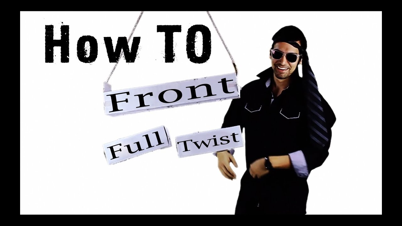 Trampoline Tutorials - How to Front Full Twist