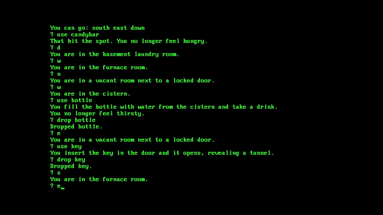 Abandoned Farmhouse Adventure (Altair 8800) walkthrough