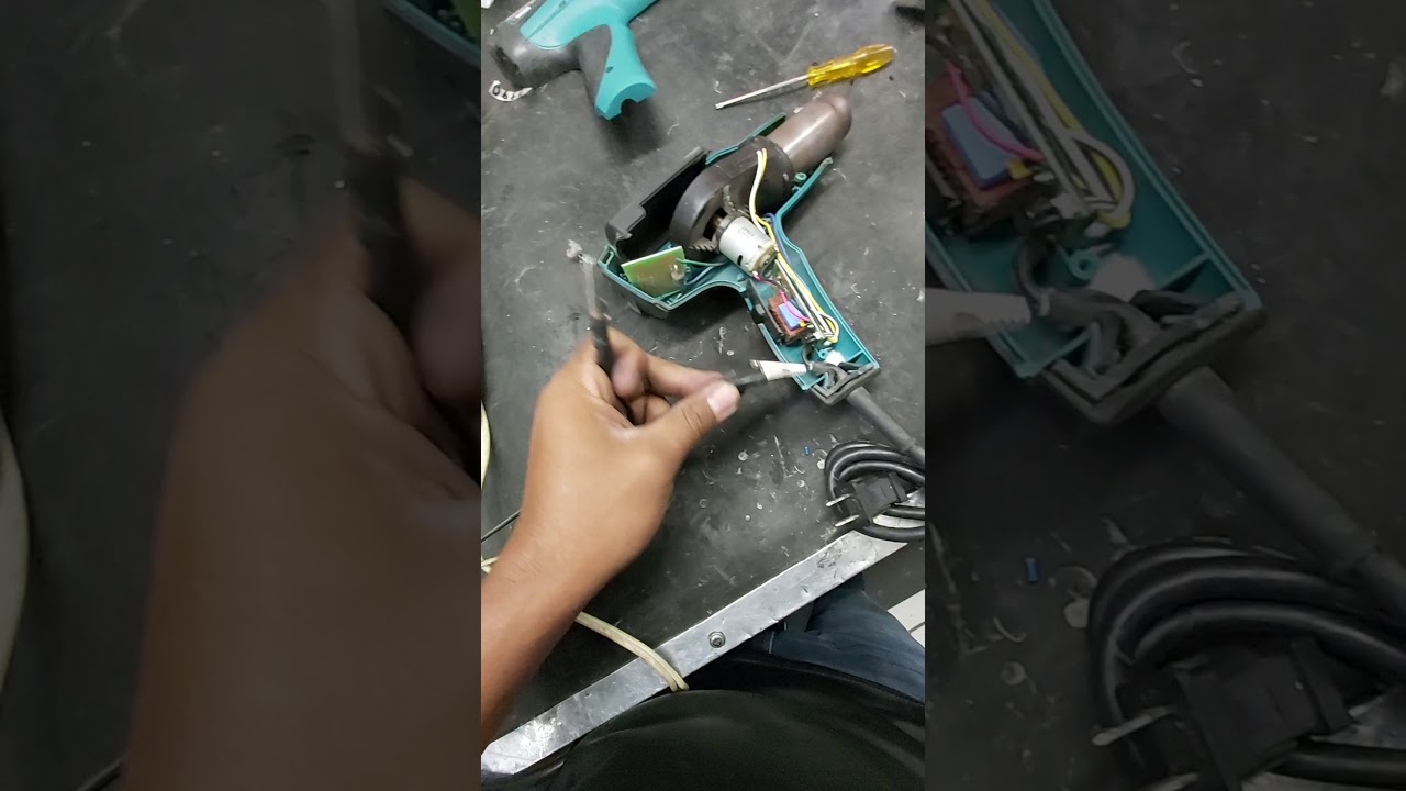 (FALLA) !! COMO CHECAR LA PISTOLA DE CALOR HG5012 MAKITA !!