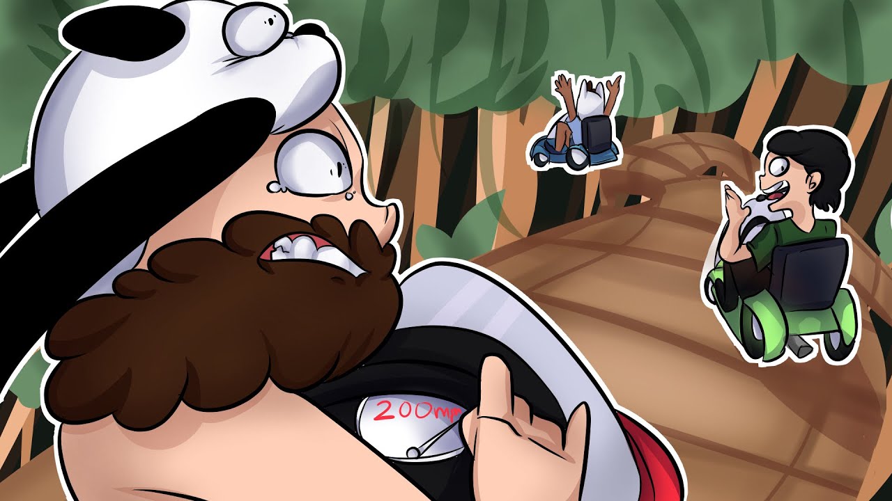Nogla the Chocolate Master + 200cc is Ridiculous! - MARIO KART 8