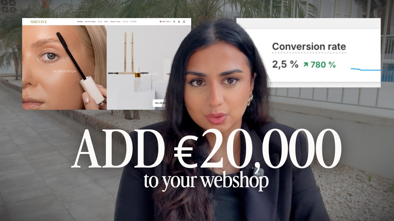 How to add €20.000/month in E-com using The Design Method™