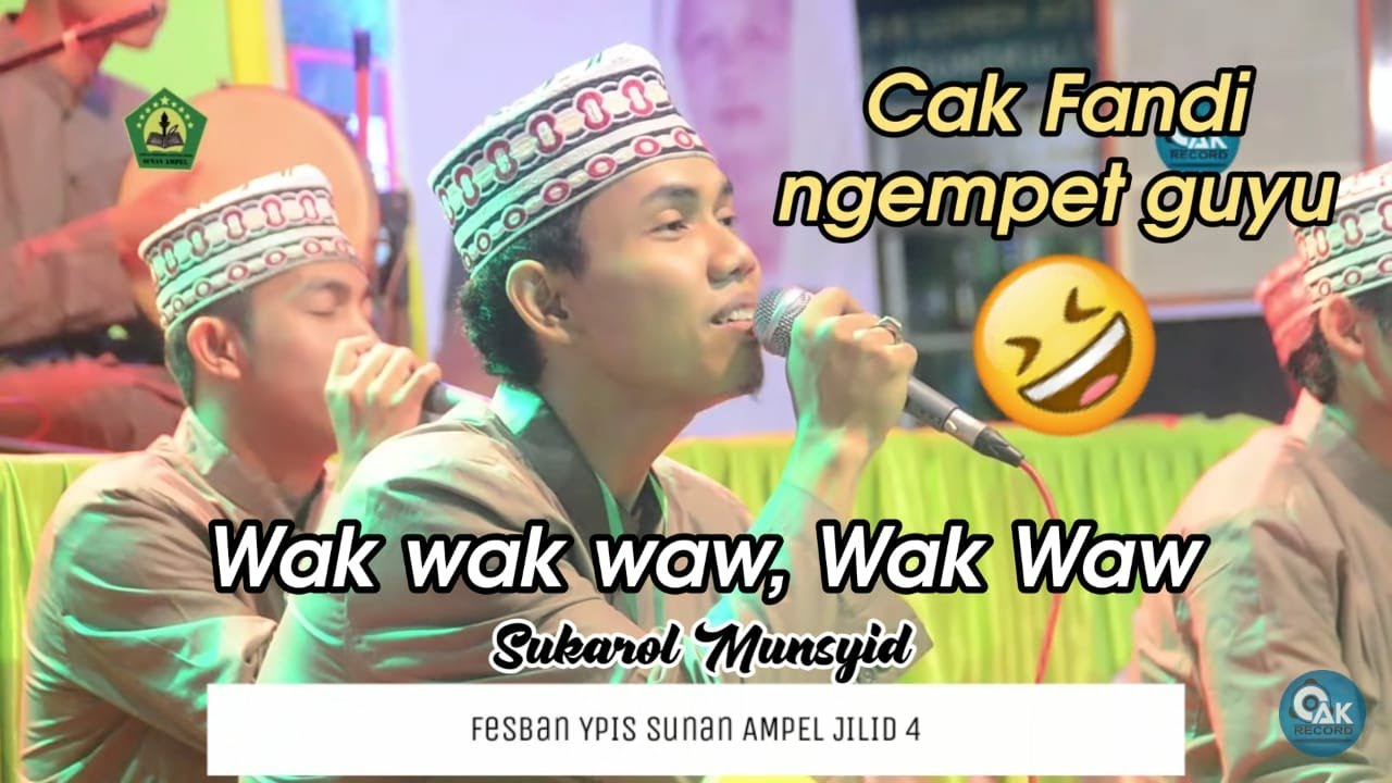 [Lirik Arabic] SUKAROL MUNSYID  - TERBAIK 2 - FESBAN YPIS SUNAN AMPEL JILID 4