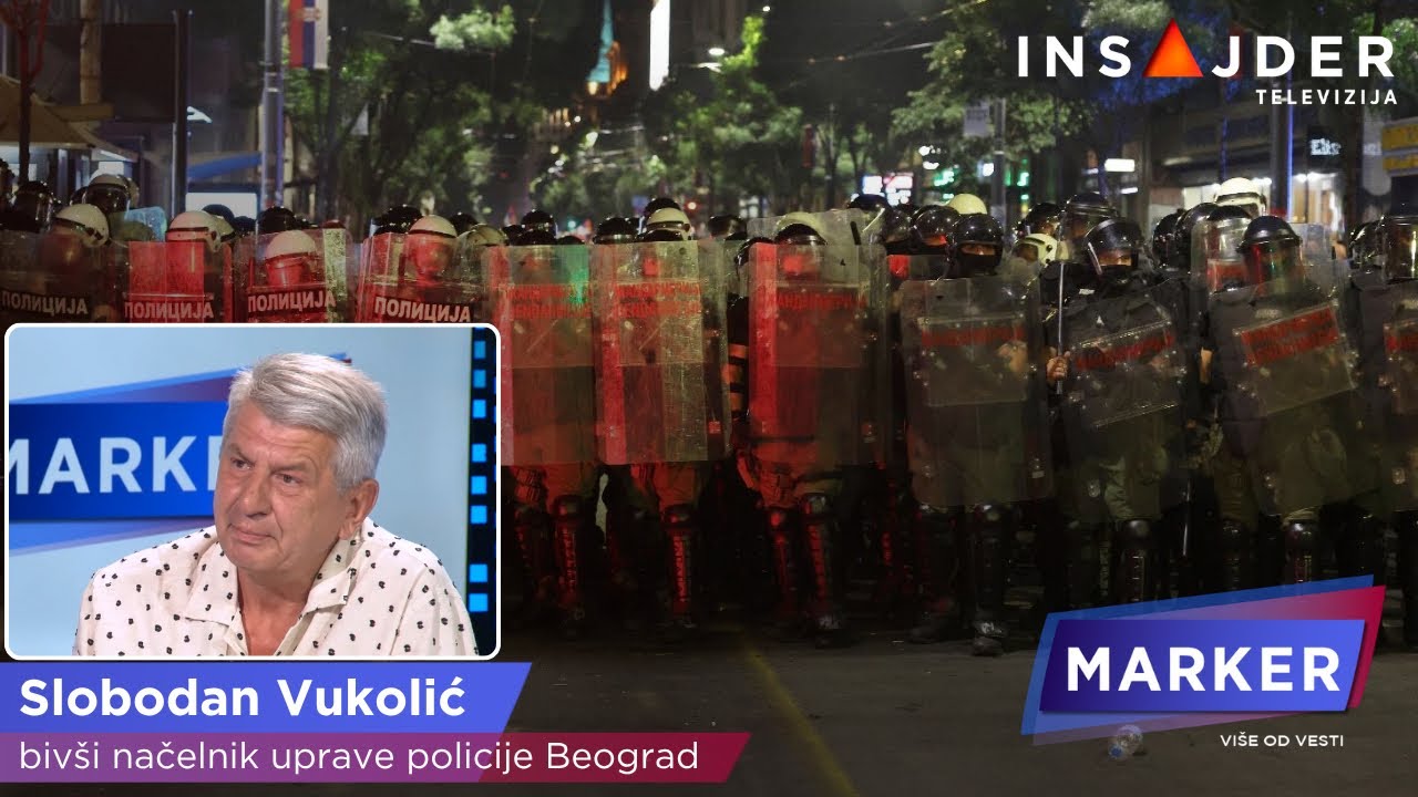 Slobodan Vukolić (bivši načelnik policije): Pojedini policajci prekoračili ovlašćenja na protestima
