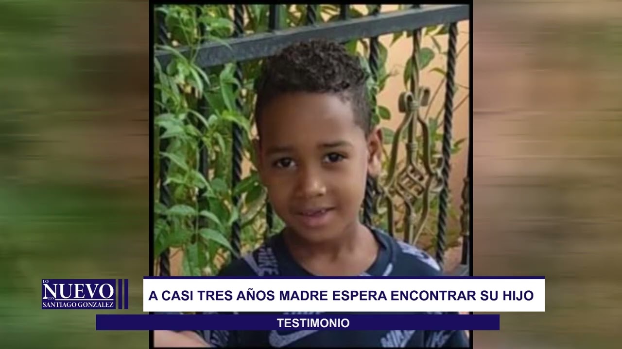 MADRE EXIGE JUSTICIA  A CASI TRES AÑOS DE HIJO DESAPARECIDO