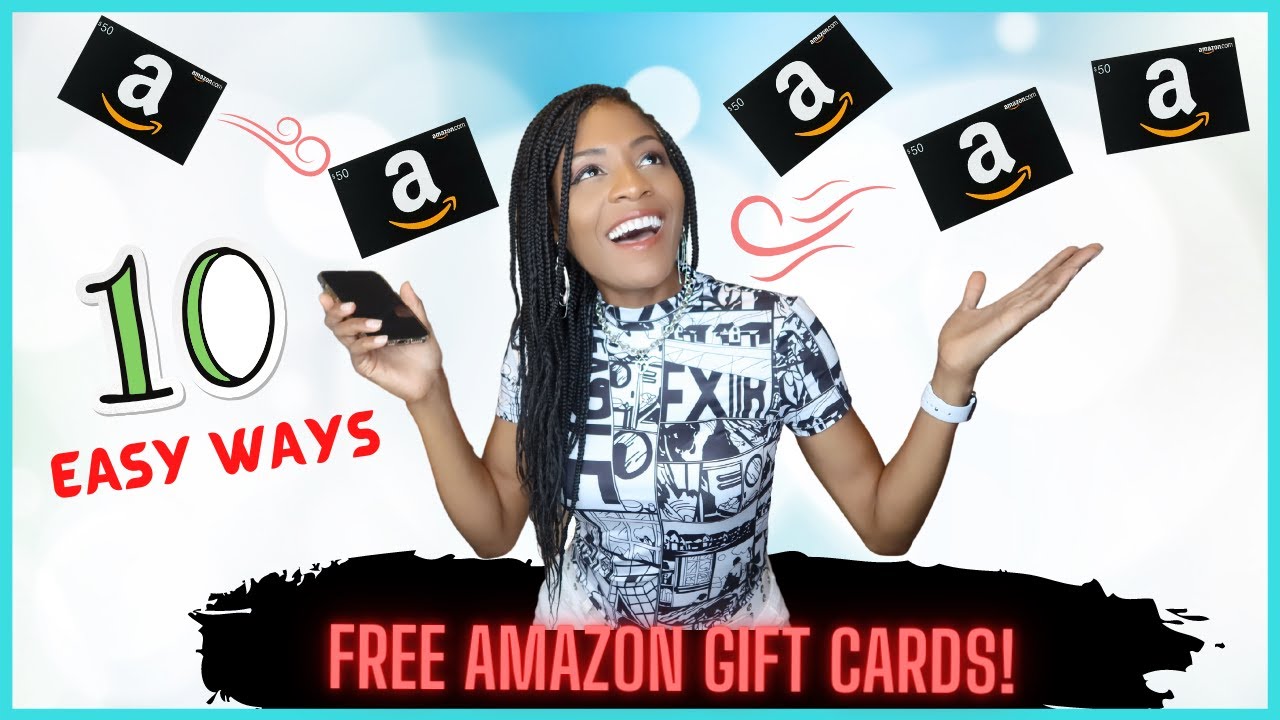 10 EASY WAYS TO EARN FREE AMAZON GIFT CARD CODES (AND MORE)!