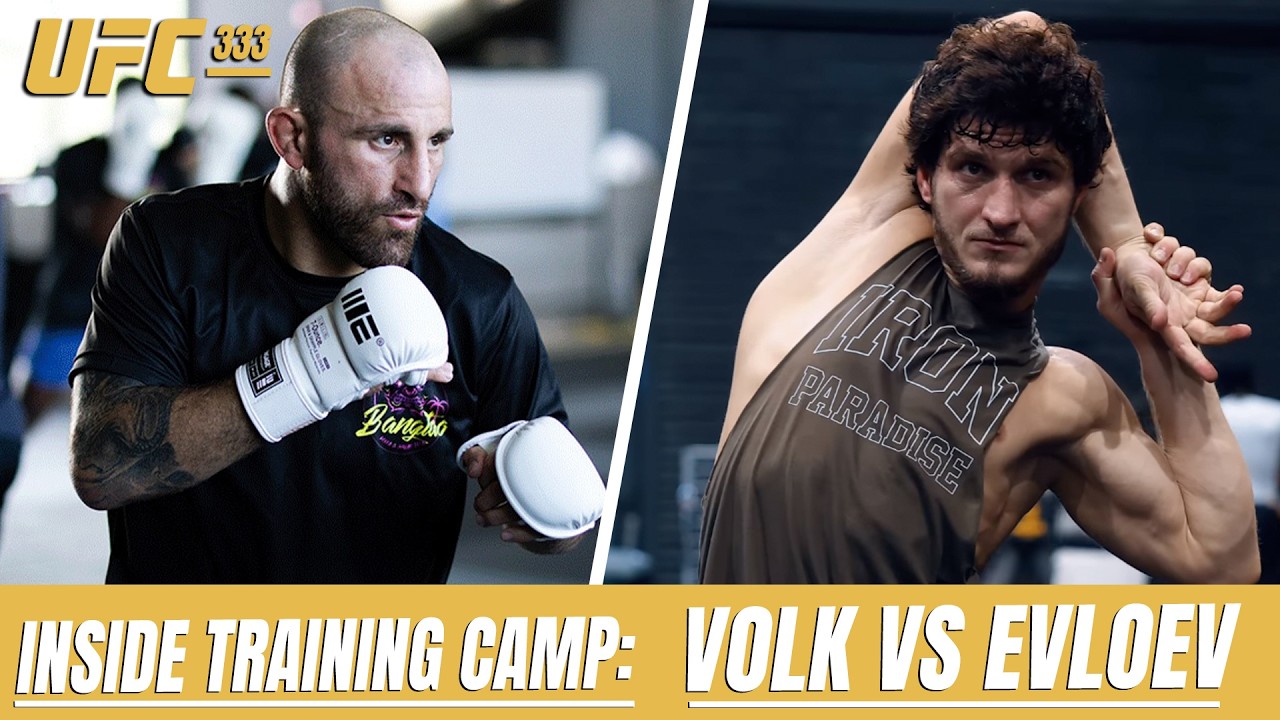 Inside Training Camp: Movsar Evloev vs Alexander Volkanovski | UFC 333