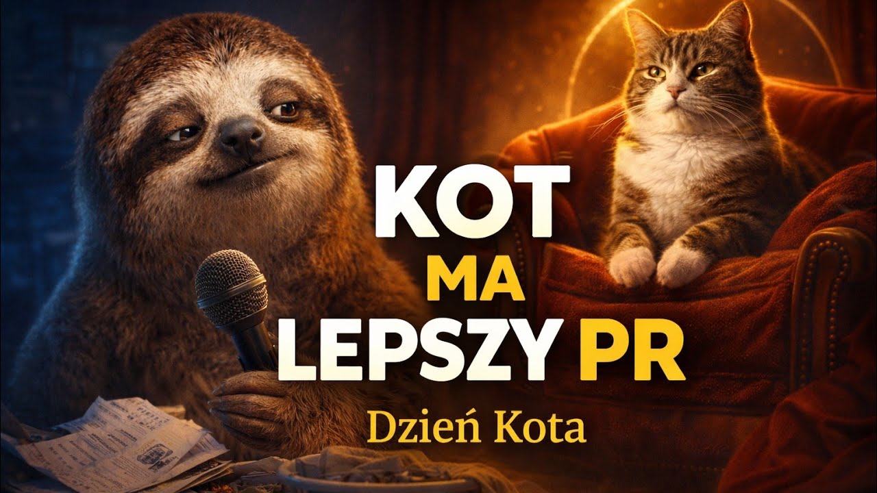 Kot ma lepszy PR niż ja – Dzień Kota | Piosenka Satyryczna | @NaLuzieMusic 