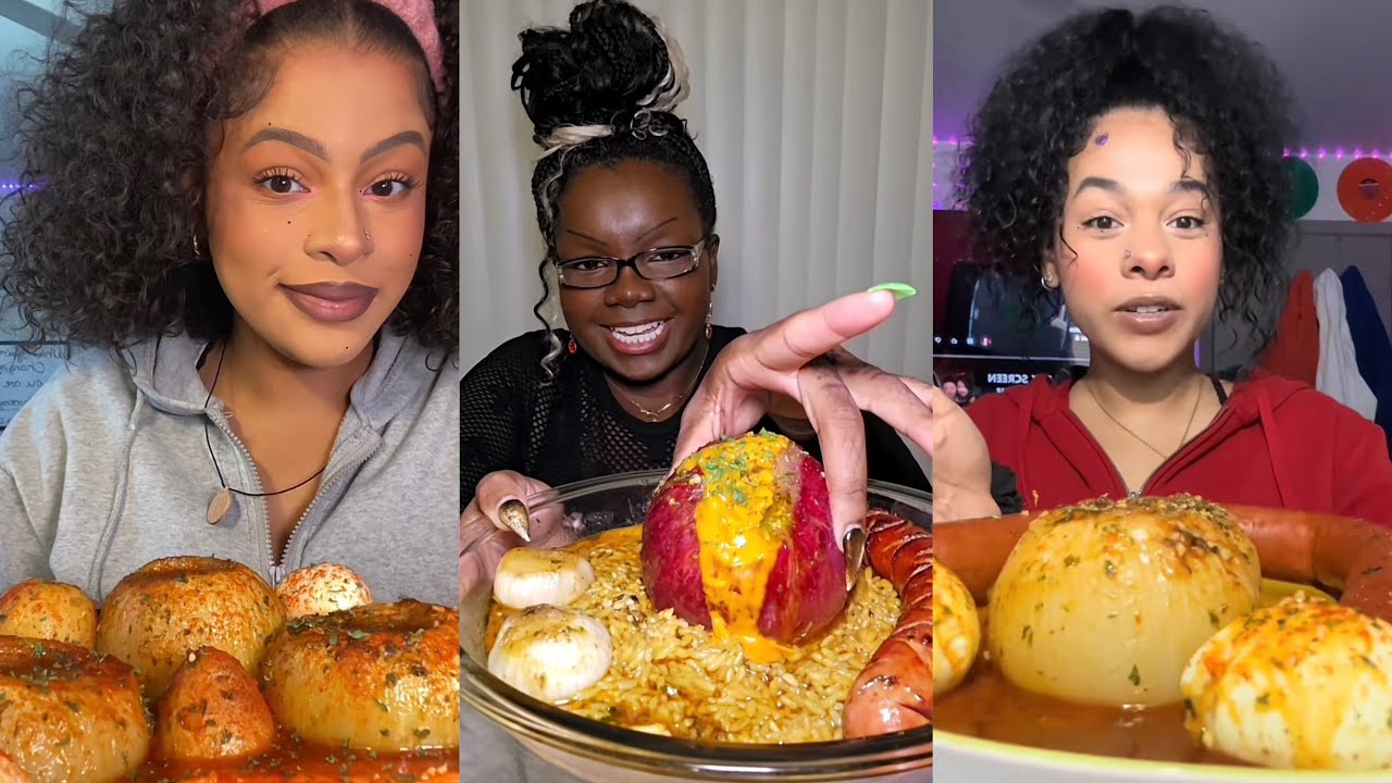 ONION BOIL MUKBANG COMPILATION | TIKTOK FOOD COMPILATION