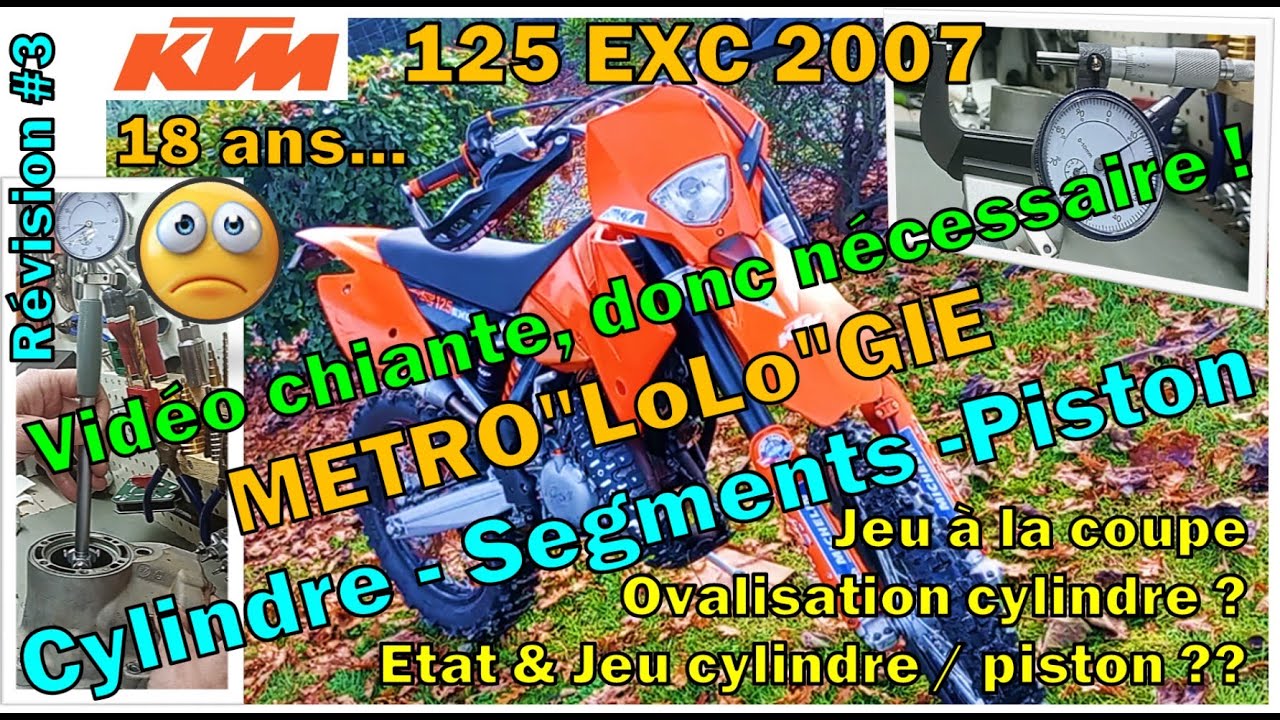 #KTM125 EXC Révision Ep 3 Métro