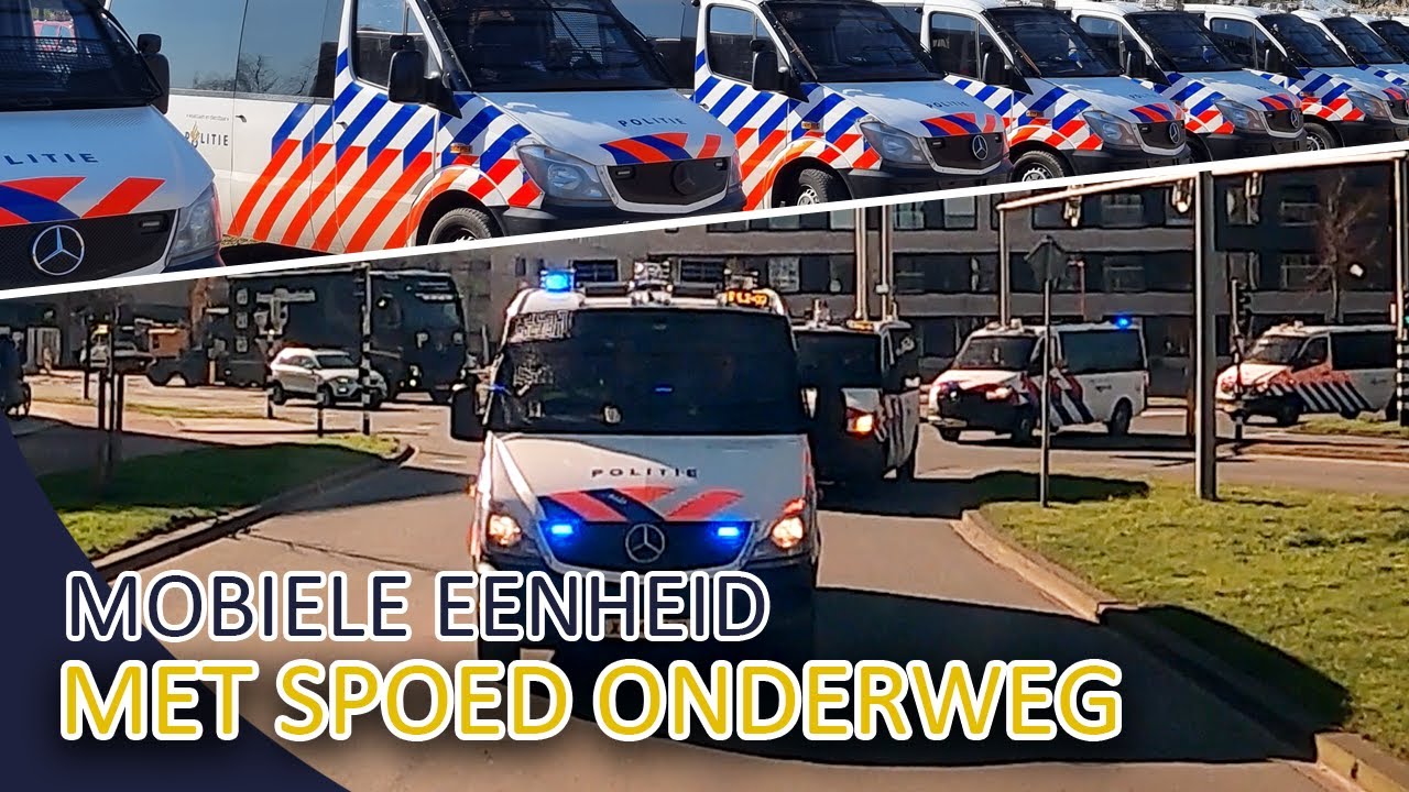 Politie | Mobiele Eenheid Met spoed onderweg | Rijopleiding | Politieacademie