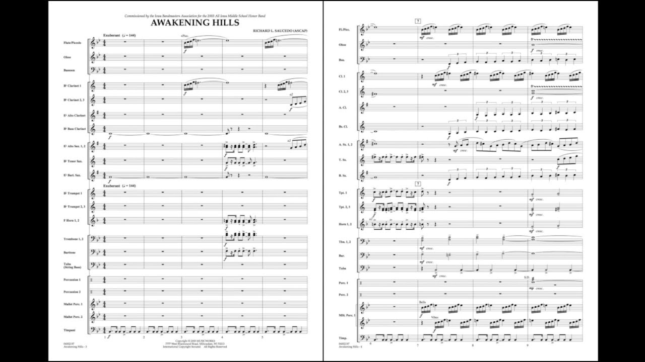 Awakening Hills by Richard L. Saucedo