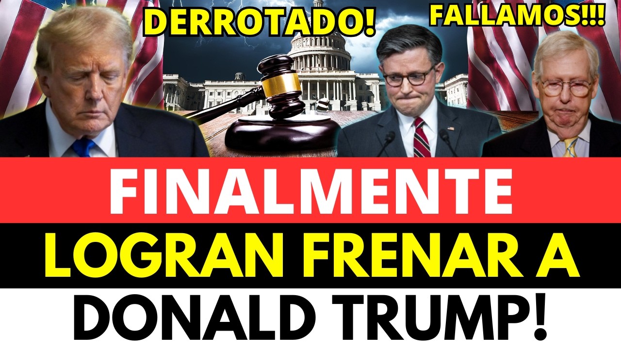 TERRIBLES  NOTICIAS LLEGAN A DONALD TRUMP