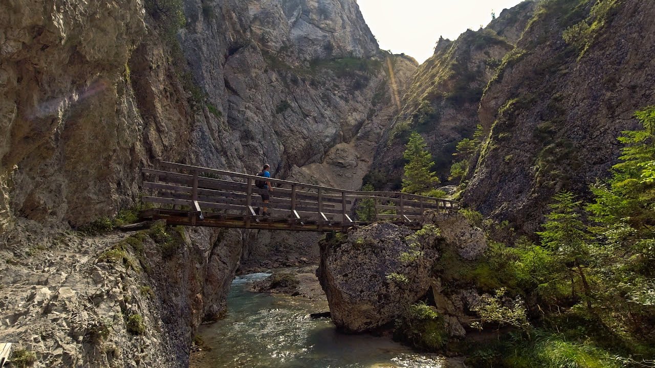 Herrliche Wanderung durch die Gleierschklamm bei Mittenwald