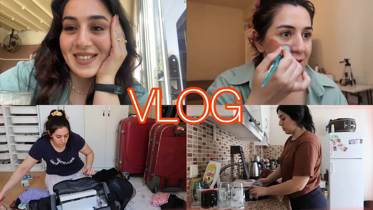 ŞANS YÜZÜME GÜLMEDİ  |  VLOG , Arkadaşımla Buluştum , Sonunda Ev Temizliği , Öğrenci Evine Döndük
