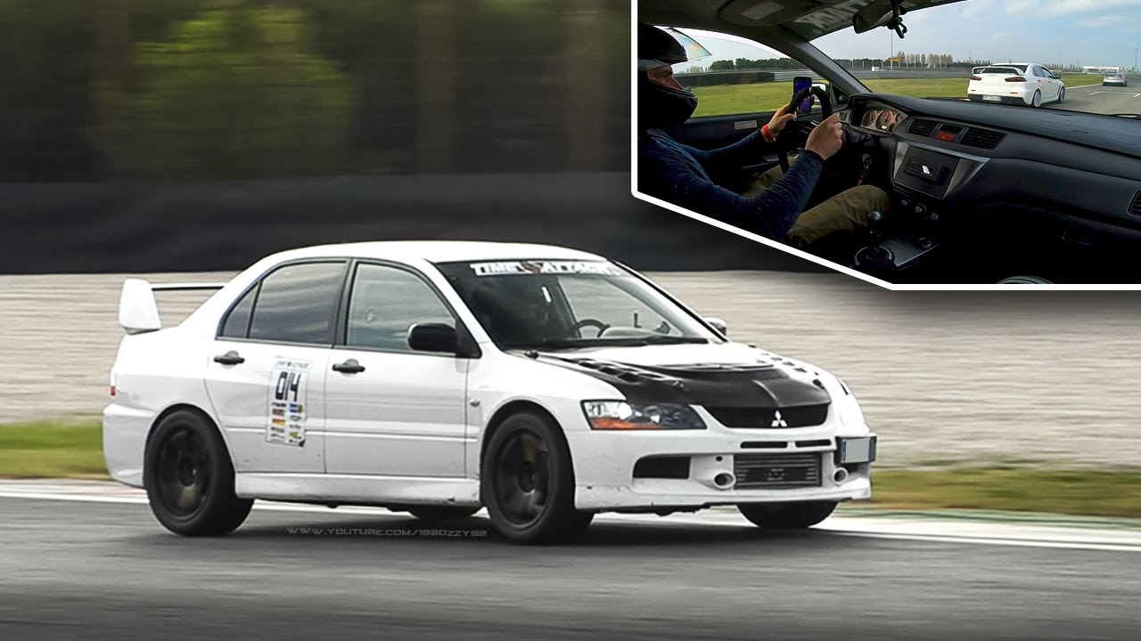 400HP Mitsubishi Lancer Evo IX RS OnBoard at Adria Raceway 2021 | Best Lap 2'02''.20