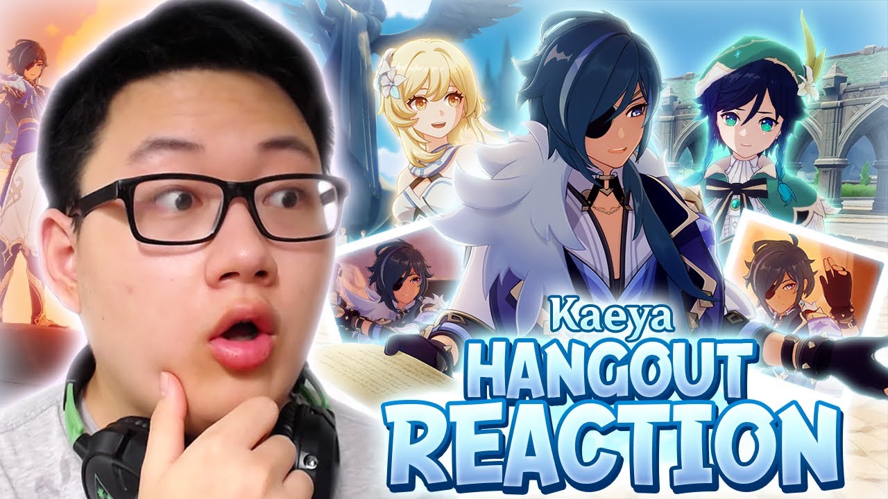 AROUND TEYVAT with the CAVALRY CAPTAIN! | Kaeya Hangout REACTION All Endings | Genshin Impact