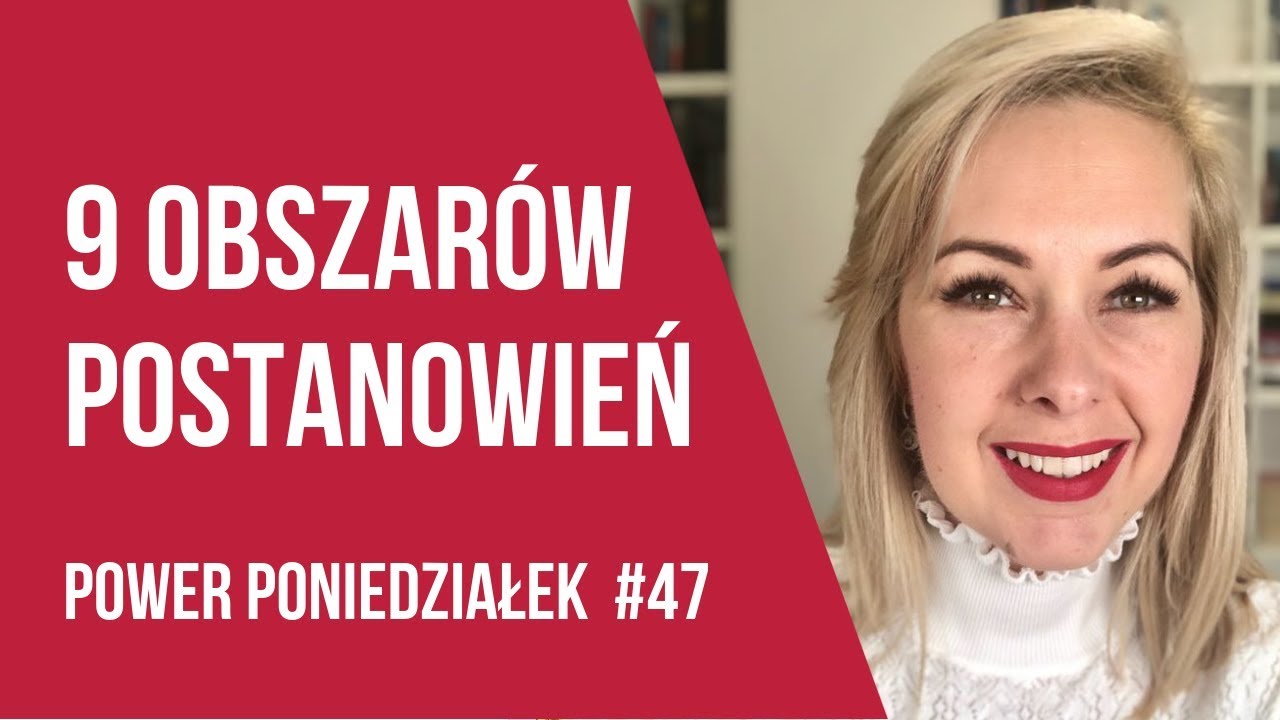 Moje postanowienia noworoczne! 💥 POWER PONIEDZIAŁEK #47