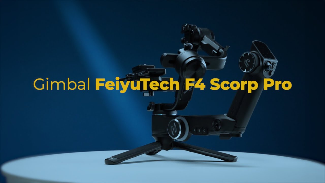 Prezentacja zaawansowanego gimbala FeiyuTech F4 Scorp Pro