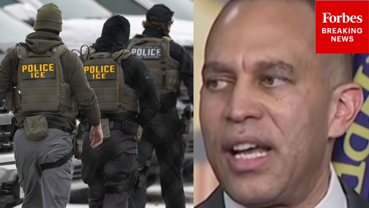 'That's How Republicans Have Chosen To Use The Taxpayer Dollars': Jeffries Rips 'Out-Of-Control' ICE