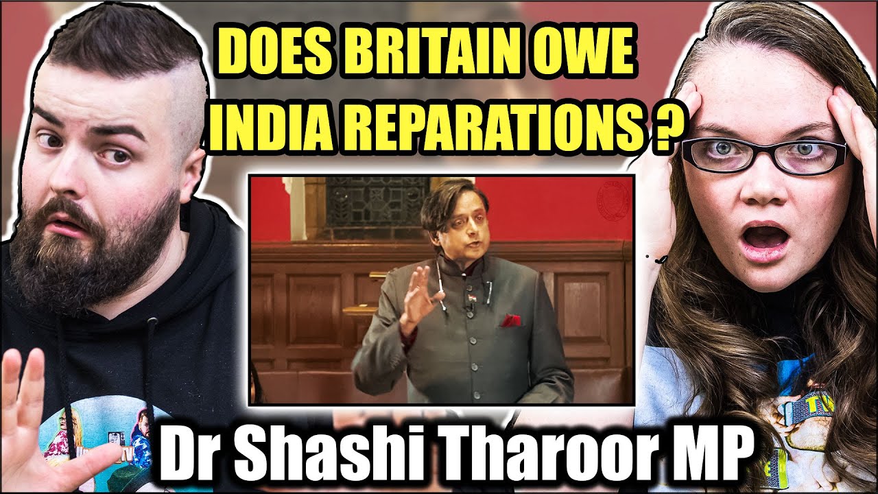 Dr Shashi Tharoor MP - Britain Does Owe Reparations REACTION | Irish Couple Reacts