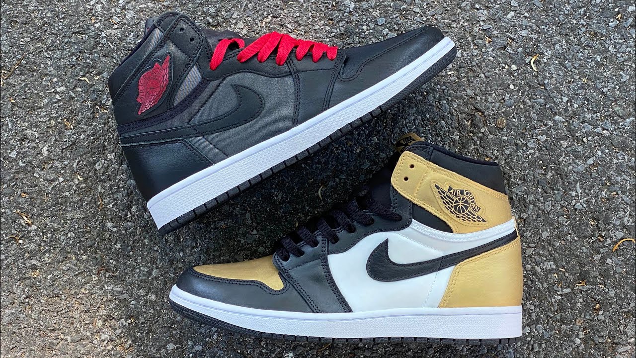 CUSTOM Air Jordan 1 Gold Toe - FULL Tutorial