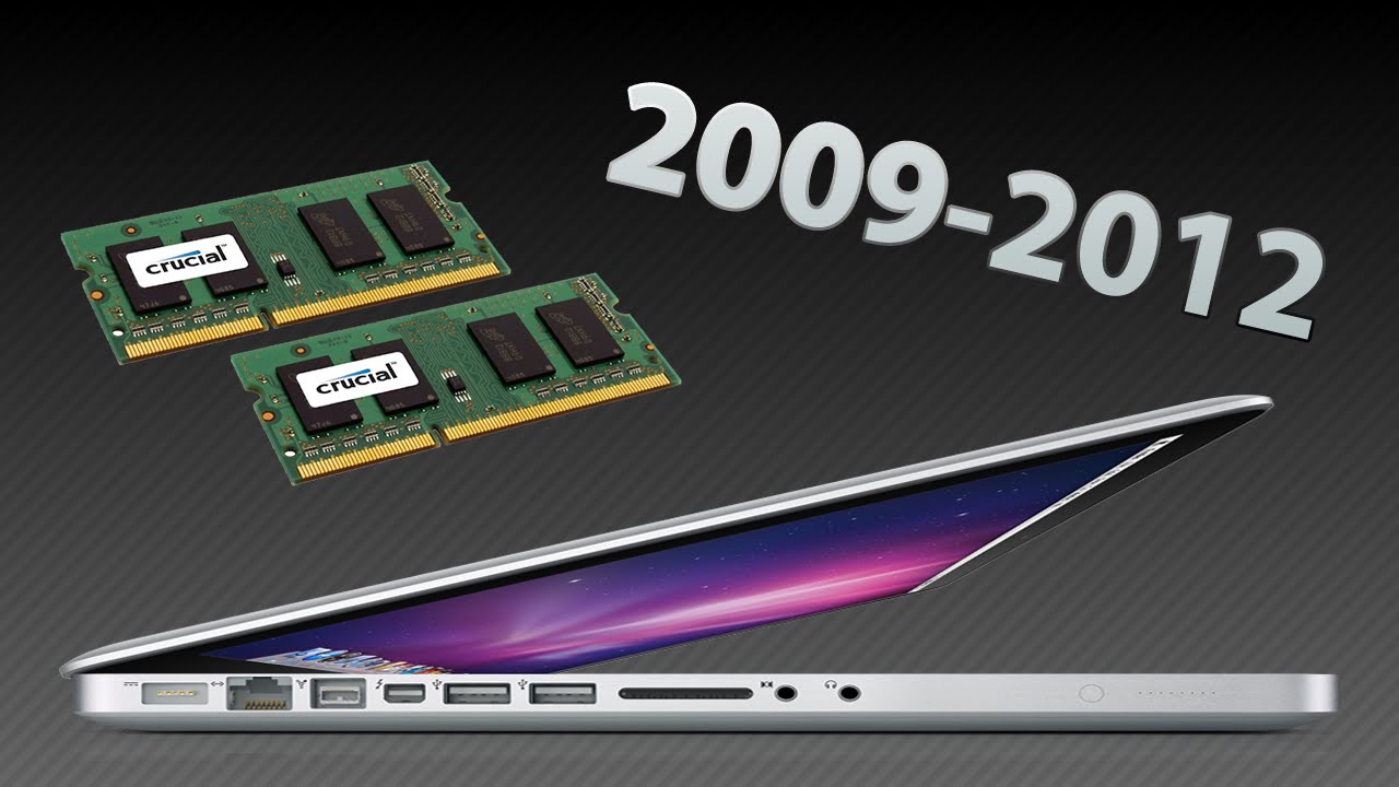 Instalar/aumentar memoria RAM en MacBook Pro