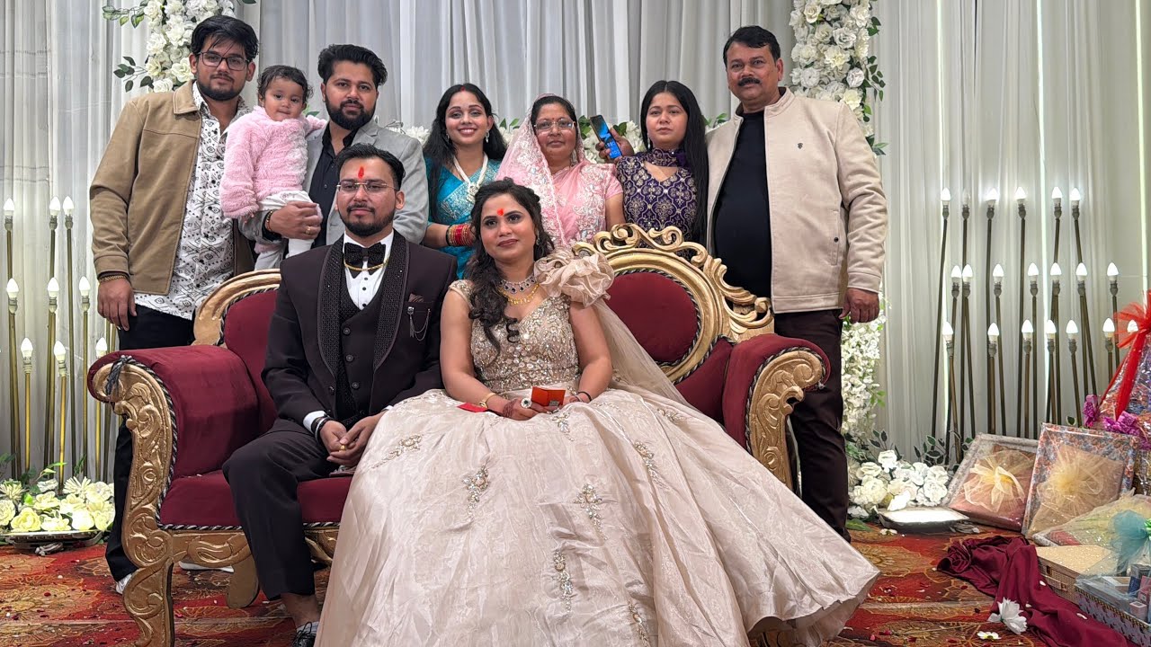 भाई की ससुराल गए लेकिन थोड़ी देर के लिए., family के साथ पार्टी में घुंघट प्रथा ख़त्म 😍😅😱😱🧿❤️