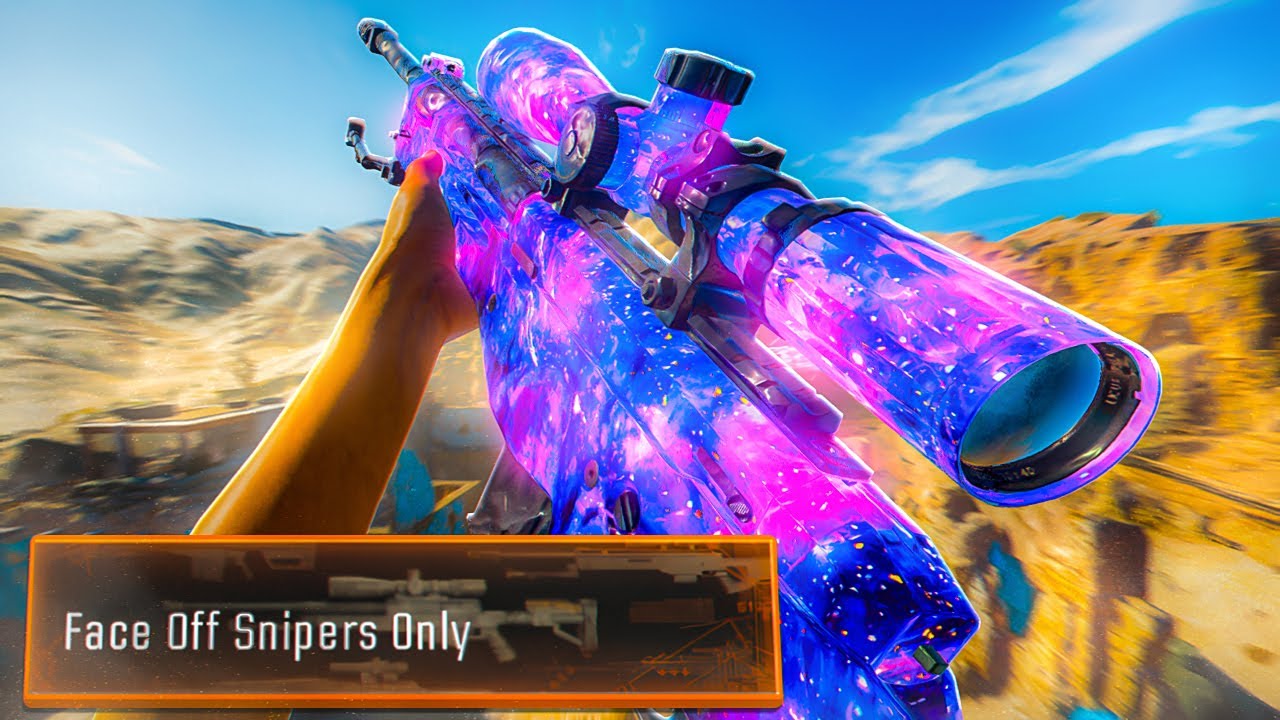 Treyarch added FACE OFF maps in Snipers ONLY!.. (Best Class Setup)