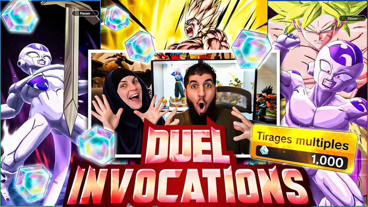 DUEL INVOCATION GOKU SSJ ULTRA vs LUCKDIVINE !!! 7 ANS DB LEGENDS