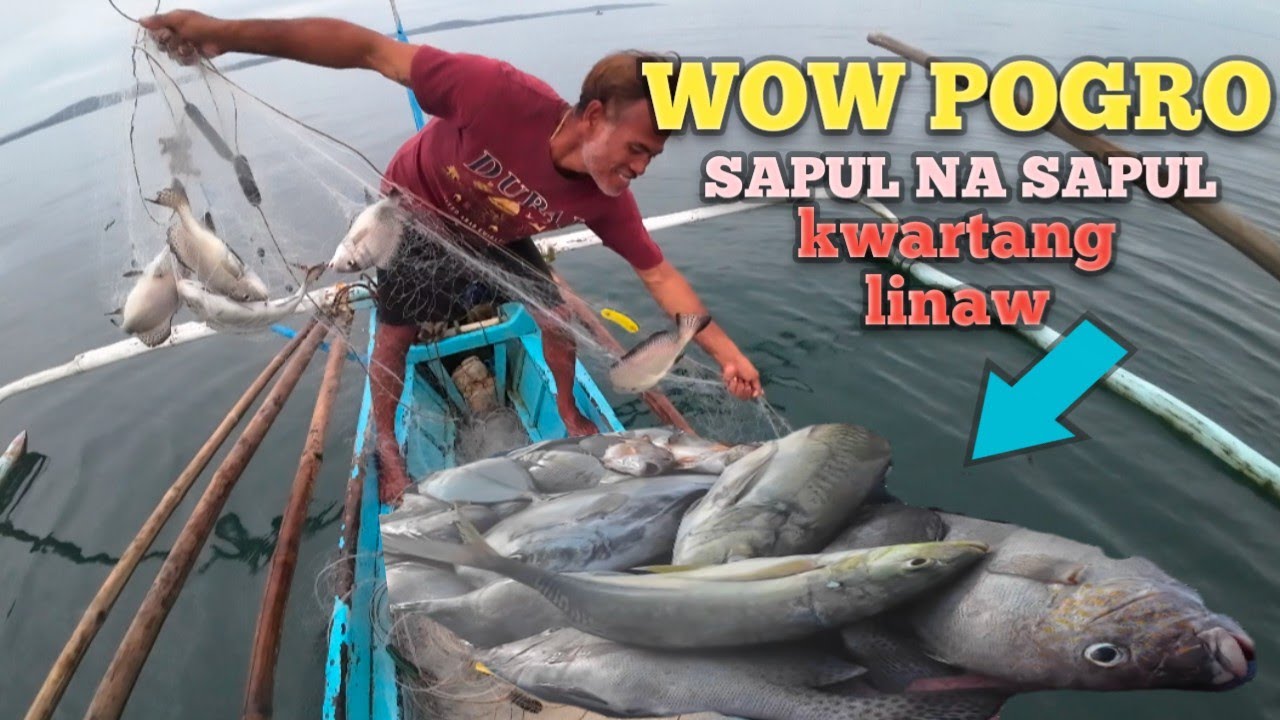 NAGMISTULANG CHRISTMAS TREE ANG LAMBAT DAHIL SA MGA ISDANG ITO #fishing #isda #lambat