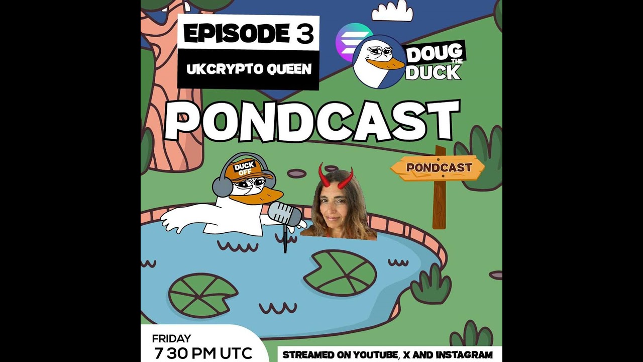 Pondcast Episode 5 - UKCrypto Queen: The First Lady of Meme Coins