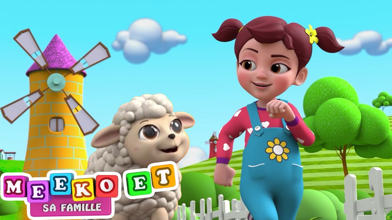 Mia avait un petit Agneau + Comptines et Chansons Pour Enfants | Meeko's Family en Fran&ccedil;ais