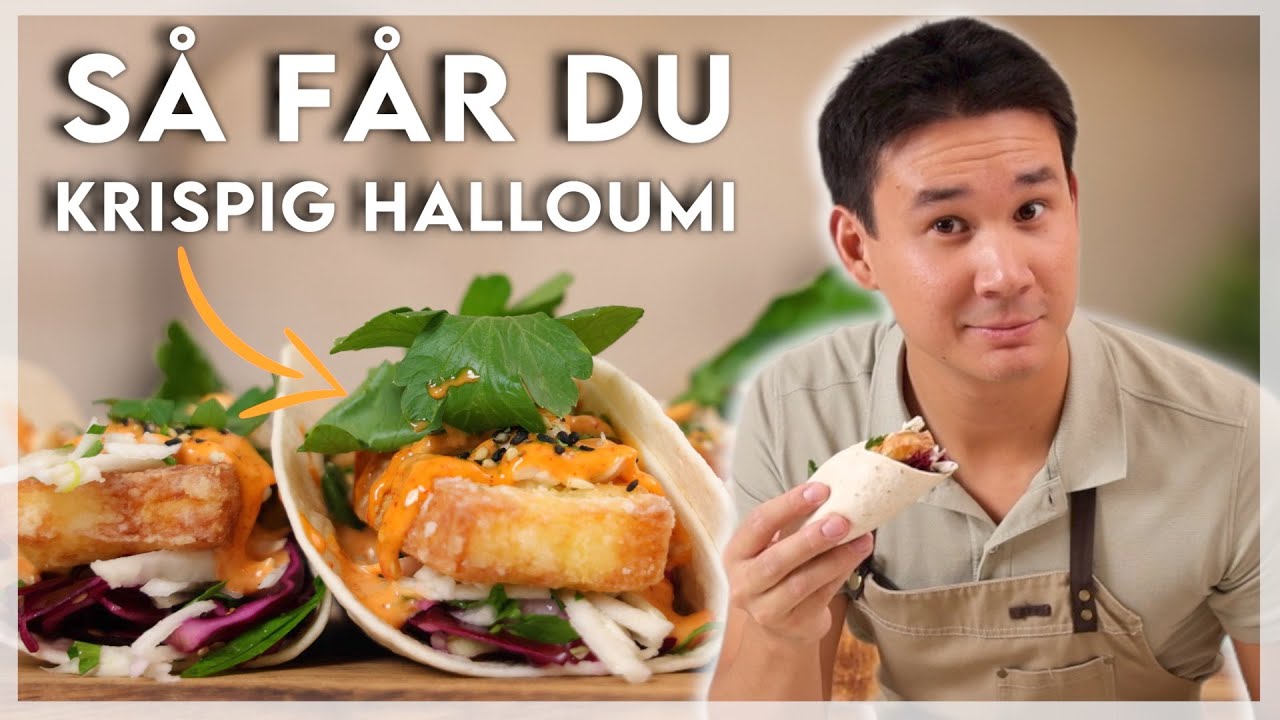 Halloumi Tacos | Maizena den hemliga ingrediensen!