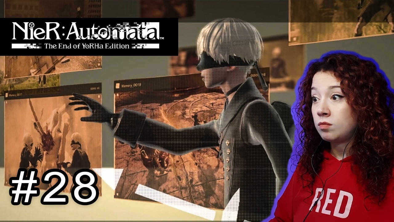 NieR:Automata Part 28 [ TOWER RECON: LEAVE MY MEMORIES ALONE... ]