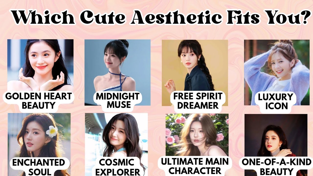 Which cute Aesthetic Fits you?#Bliss Quiz Zone