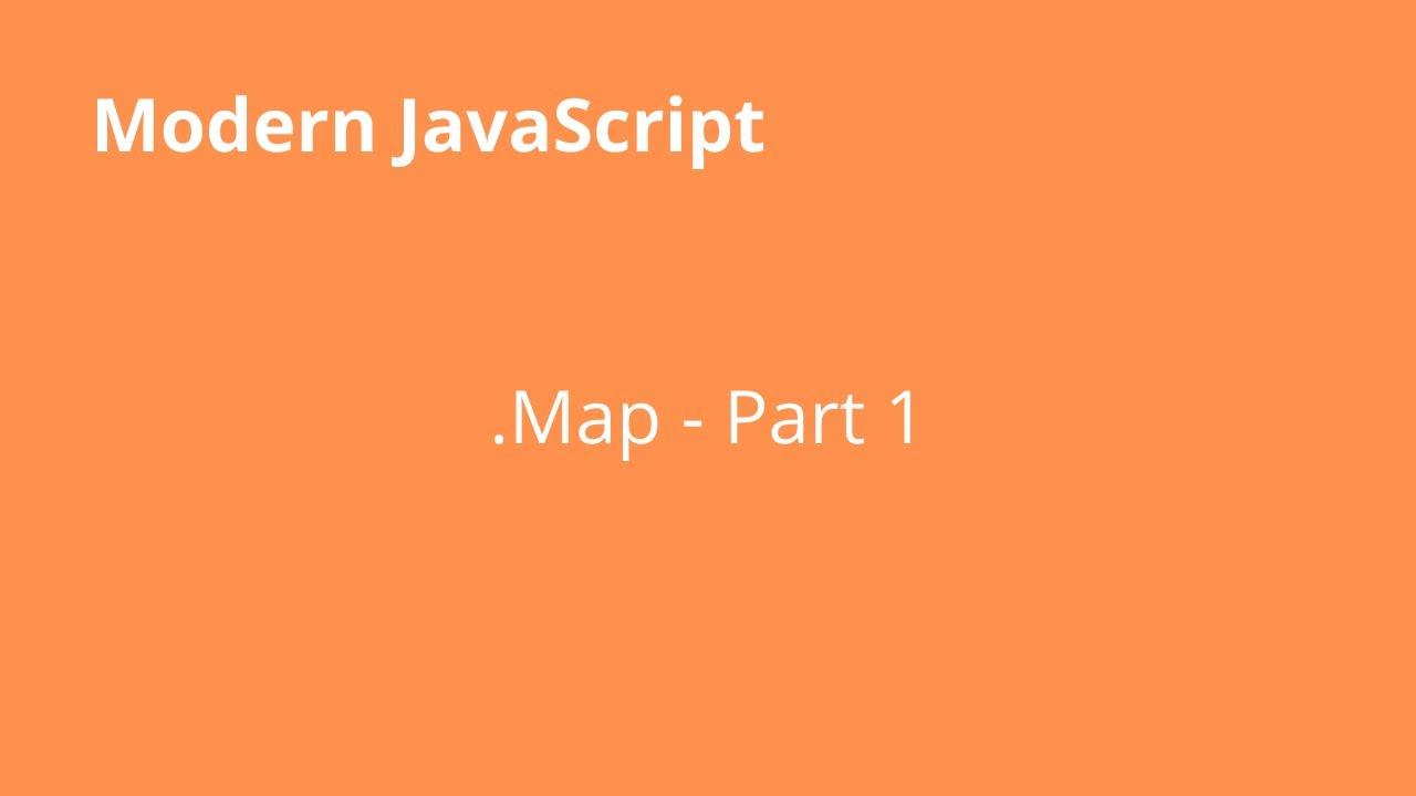 JavaScript Array Map Part 1 [شرح جافا سكريبت]