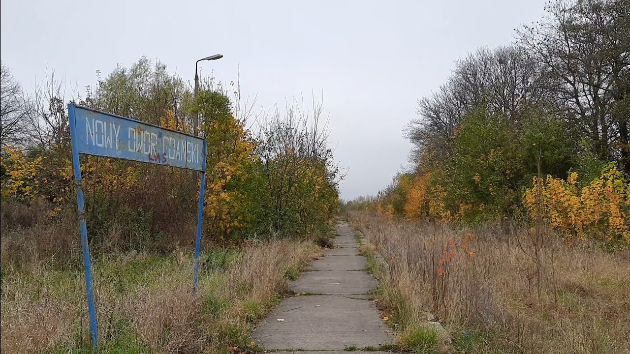 Nowy Dw&oacute;r Gdański - Świat tu się  zatrzymał (abandoned railway)