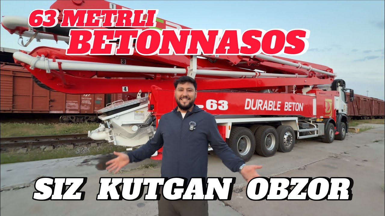 63 Metrga 100 kub beton yetkazib beruvchi BETONNASOS obzori